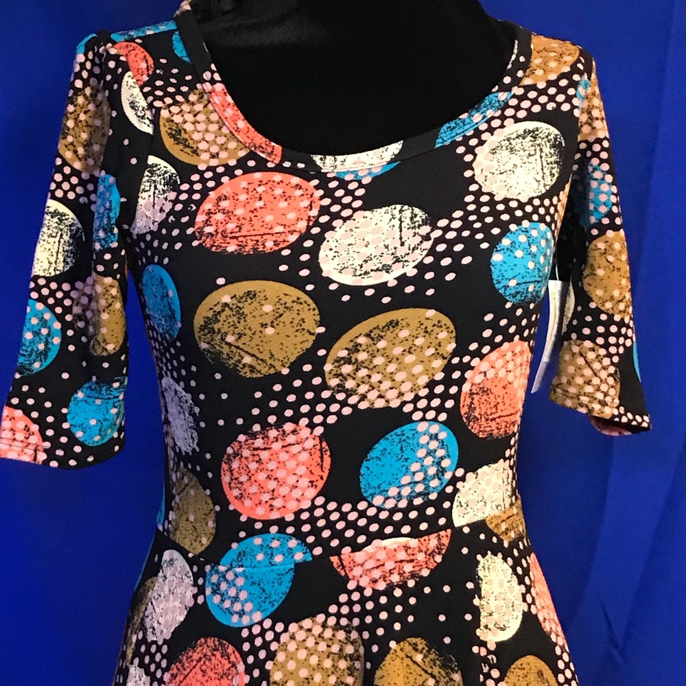 LuLaRoe Nicole Dress New - Picture 2 of 7